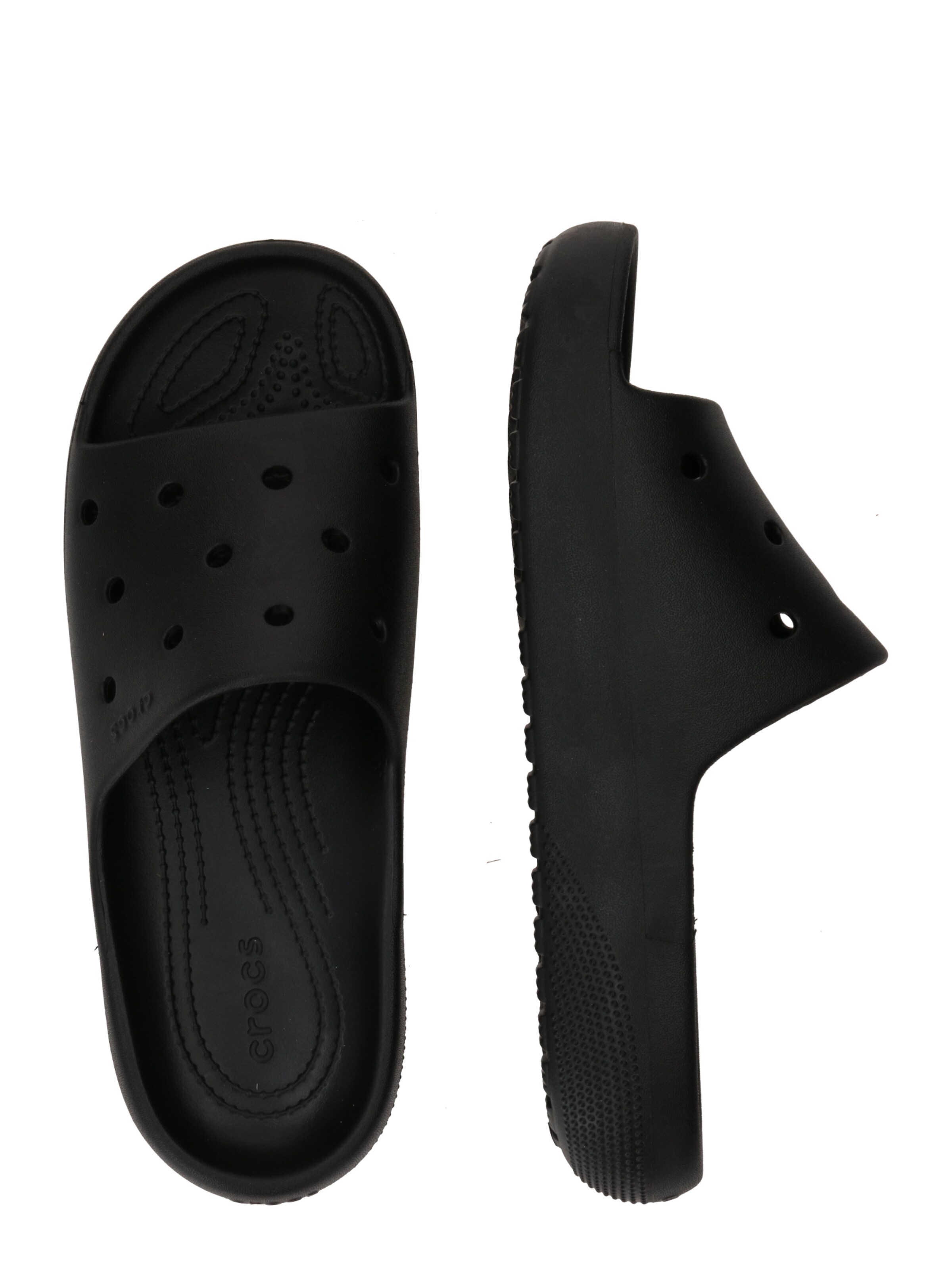 Crocs Plätu 'Classic v2', värv must