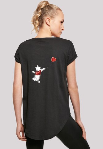 F4NT4STIC Shirt 'Disney Winnie & Balloon' in Schwarz