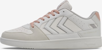 Hummel Platform trainers 'St. Power Play' in White: front