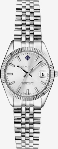 GANT Аналоговые часы в Серебристый: спереди