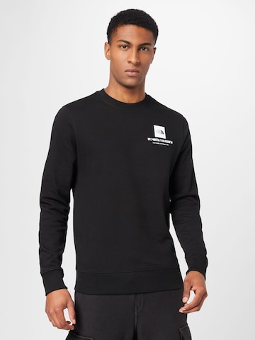 THE NORTH FACE Sweatshirt 'COORDINATES' in Black: front