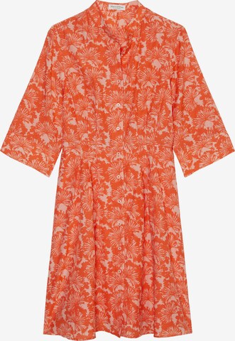 Marc O'Polo Shirt Dress in Orange: front