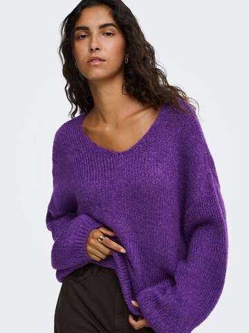 JDY Pullover 'JDYDINEA' i lilla