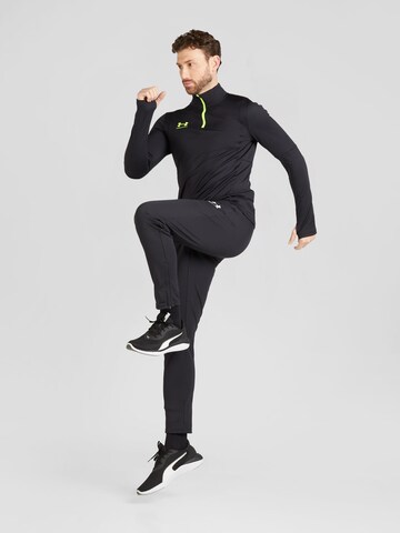 UNDER ARMOUR Regular Workout Pants in Black