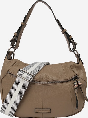 FREDsBRUDER Shoulder Bag 'Pruvia' in Grey: front