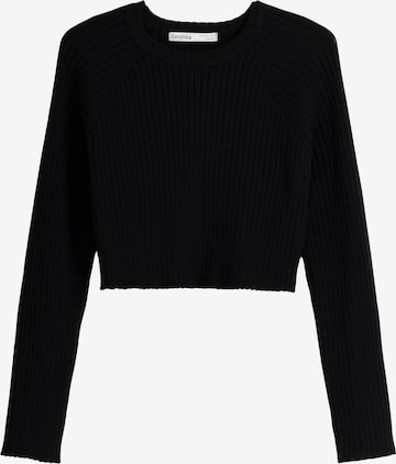 Bershka Sweter w kolorze czarny: przód