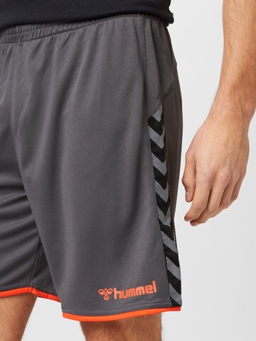 Hummel Regular Workout Pants ' POLY' in Grey