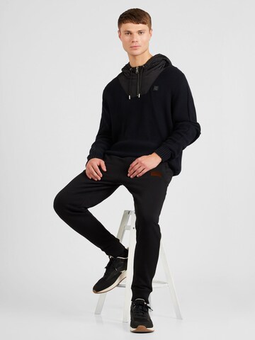 HUGO Pullover 'Sibro' in Schwarz