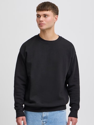 Sweat-shirt 'Lenz' !Solid en noir : devant