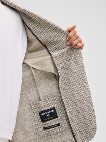 Coupe slim Veste de costume 'Acon' STRELLSON en beige