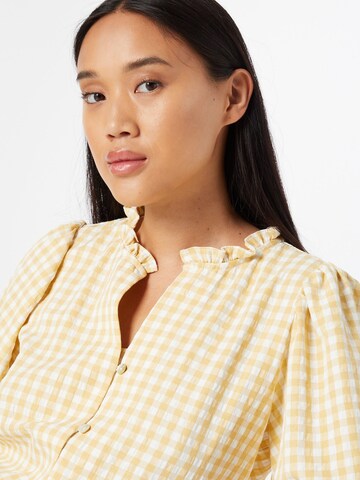 SISTERS POINT Blouse 'ERA' in Geel