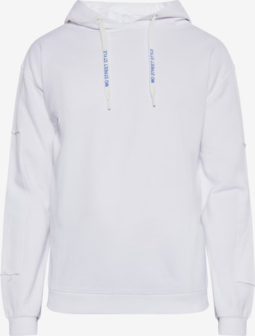 MO Sweatshirt in White: front