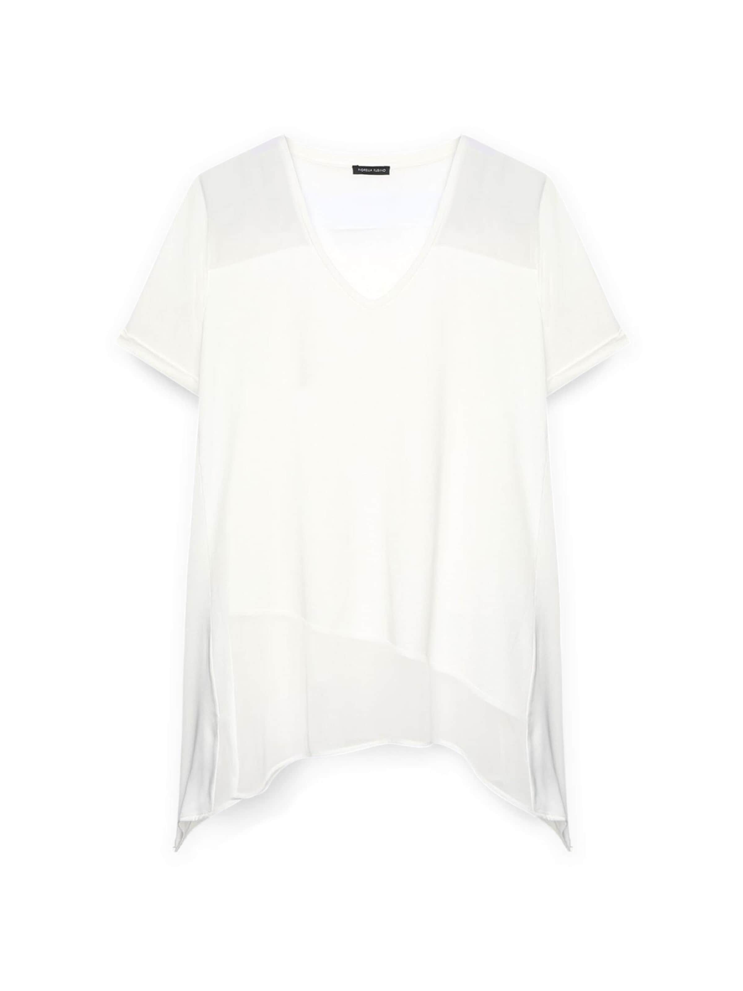 Fiorella Rubino - Top en blanco: frente