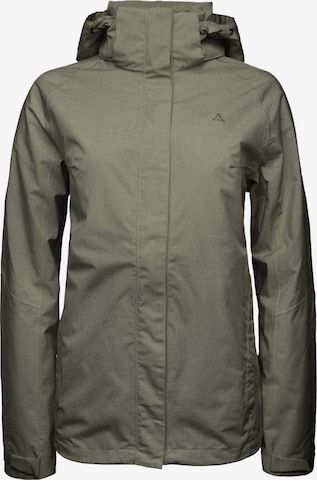 Schöffel Functionele jas 'Easy L4' in Groen: voorkant