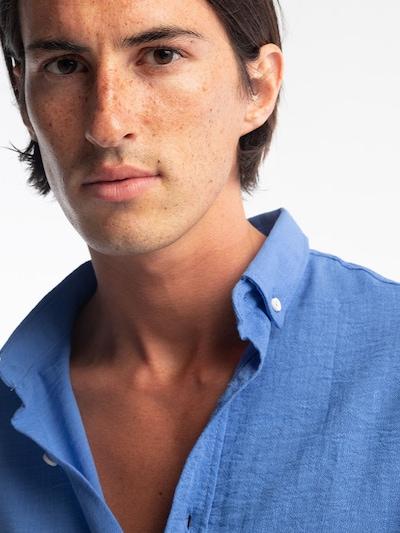 Giesto Chemise en bleu, Vue avec produit