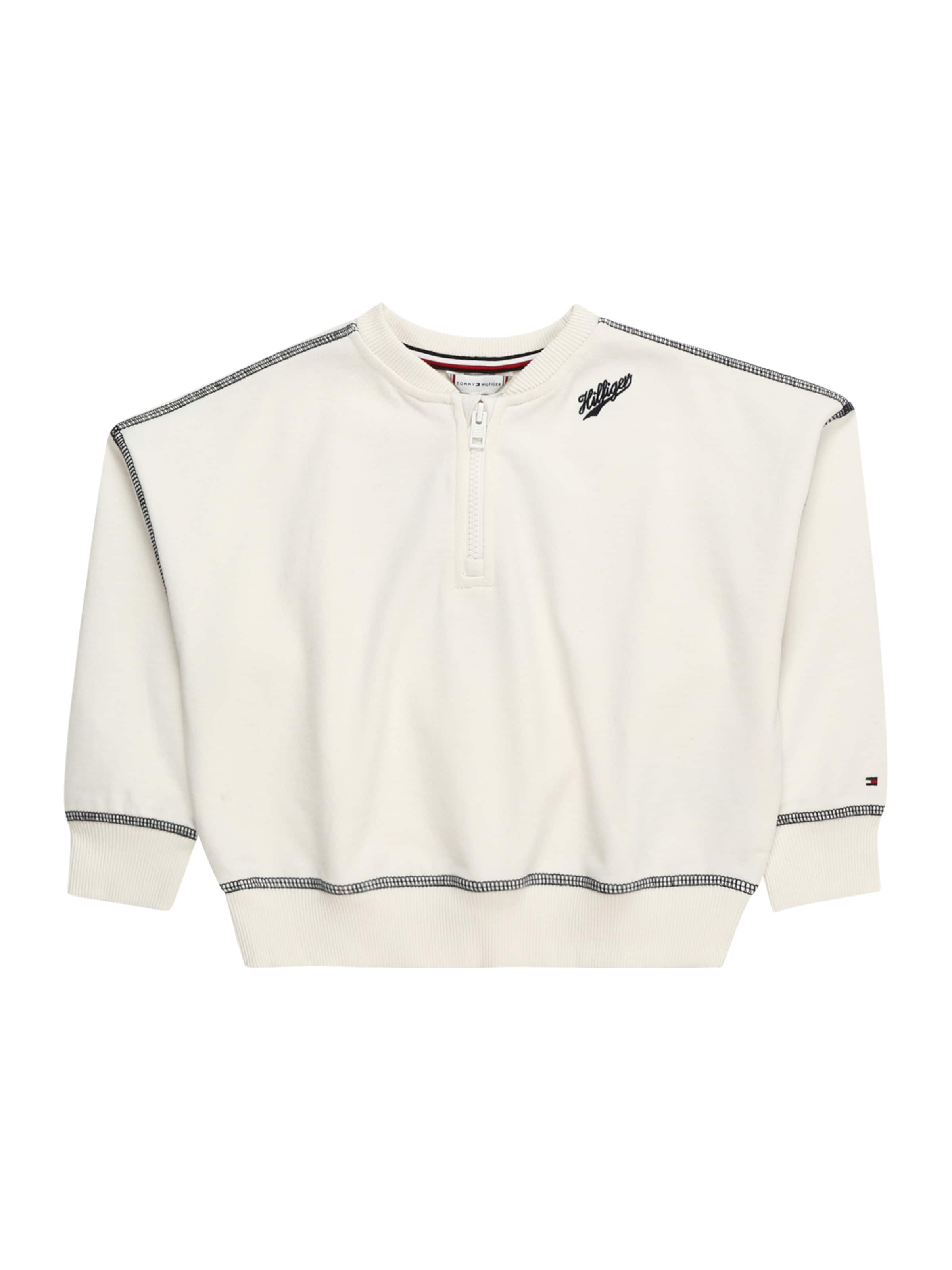 TOMMY HILFIGER Sweatshirt '1985' in Beige: Vorderseite