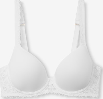 Reggiseno 'Natural Comfort Lace' di CALIDA in bianco: frontale