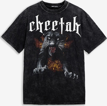 OVER STREET Koszulka 'Camiseta' w kolorze czarny: przód