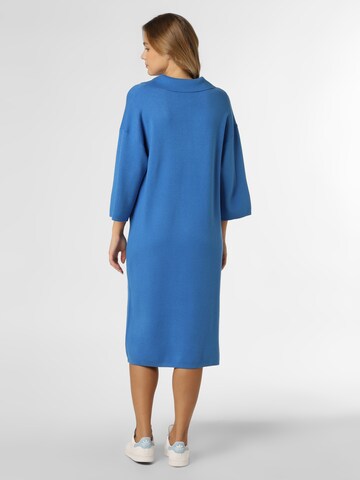 Y.A.S Gebreide jurk 'Abelia' in Blauw