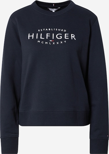 TOMMY HILFIGER Sweater majica u tamno plava / crvena / bijela, Pregled proizvoda