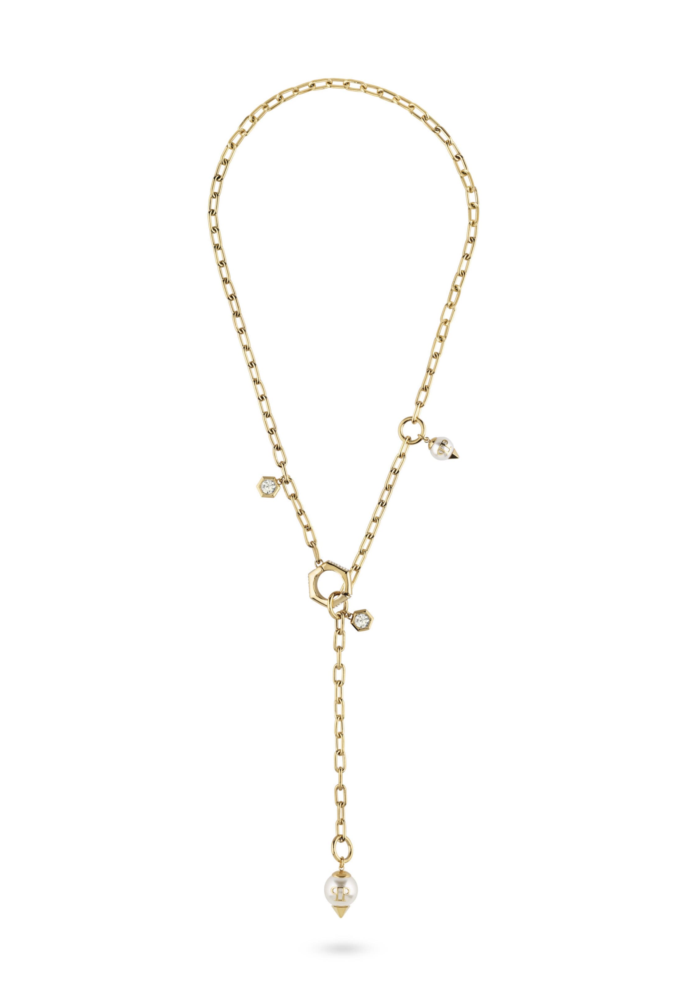 Chaîne ' RHAPSODY ' Philipp Plein Jewellery en or : devant