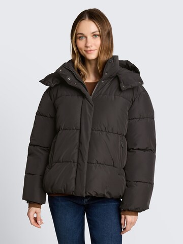 Veste d’hiver TOM TAILOR DENIM en noir : devant