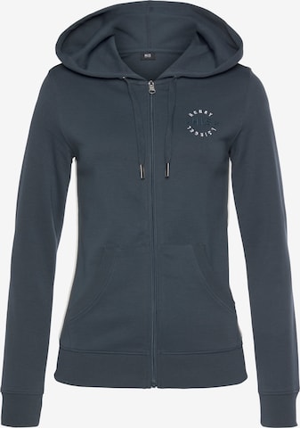H.I.S Sweatjacke in Grau: Vorderseite