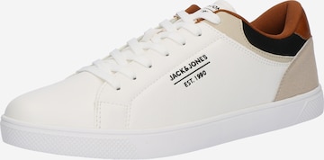 Baskets basses 'JFWJORDAN' JACK & JONES en blanc : devant