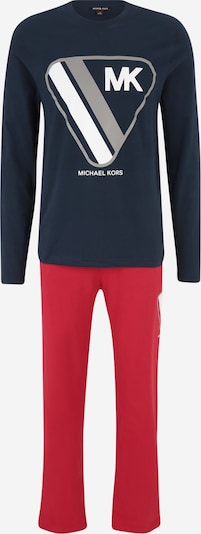 Michael Kors Pyjama long en marine / rouge / blanc, Vue avec produit