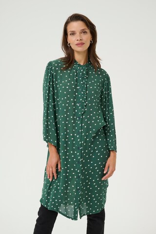 Abito camicia 'KA Vinni' di Kaffe in verde: frontale