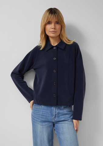 s.Oliver Sweatvest in Blauw