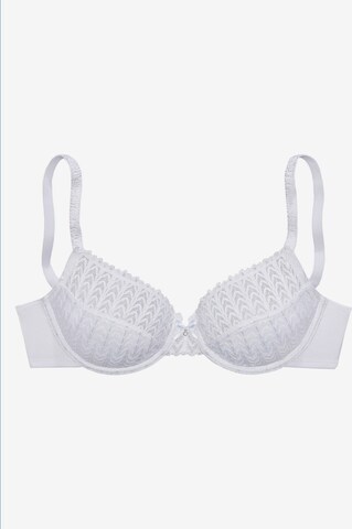 s.Oliver T-shirt Bra in White: front