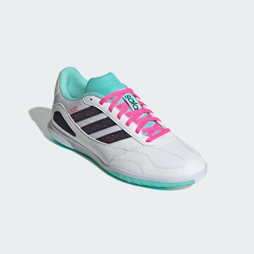 balts ADIDAS PERFORMANCE Futbola apavi 'Super Sala Competition 3'