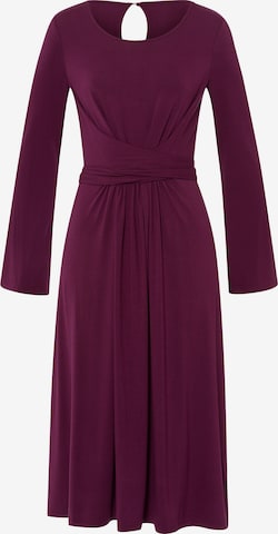 Robe Les Lunes en rouge : devant