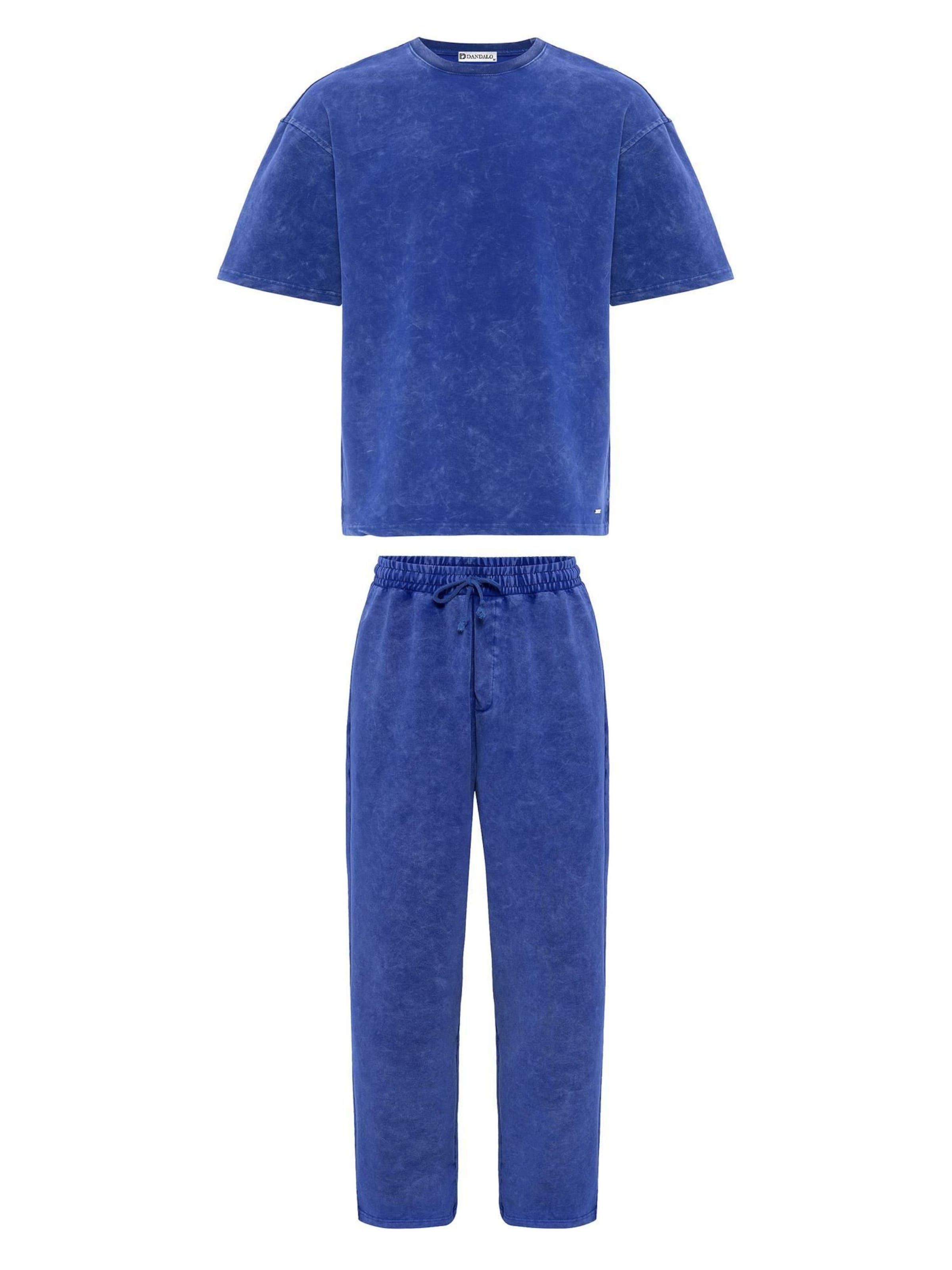 Tenue d'intérieur Dandalo en bleu : devant