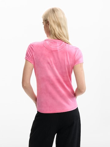Desigual - Camisa em rosa