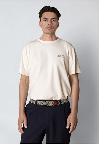 T-Shirt 'Esme' Clean Cut Copenhagen en beige : devant