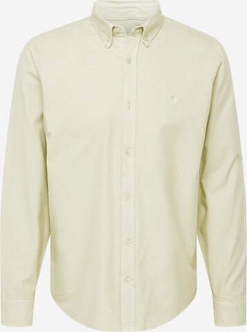 Carhartt WIP Button Up Shirt 'Bolton' in Beige: front