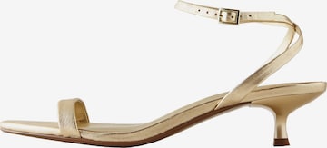Next Sandaalit värissä kulta: etupuoli