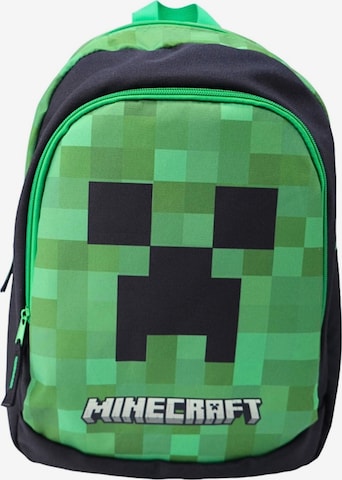 Minecraft Rugzak 'Minecraft Creeper Backpack' in Groen: voorkant