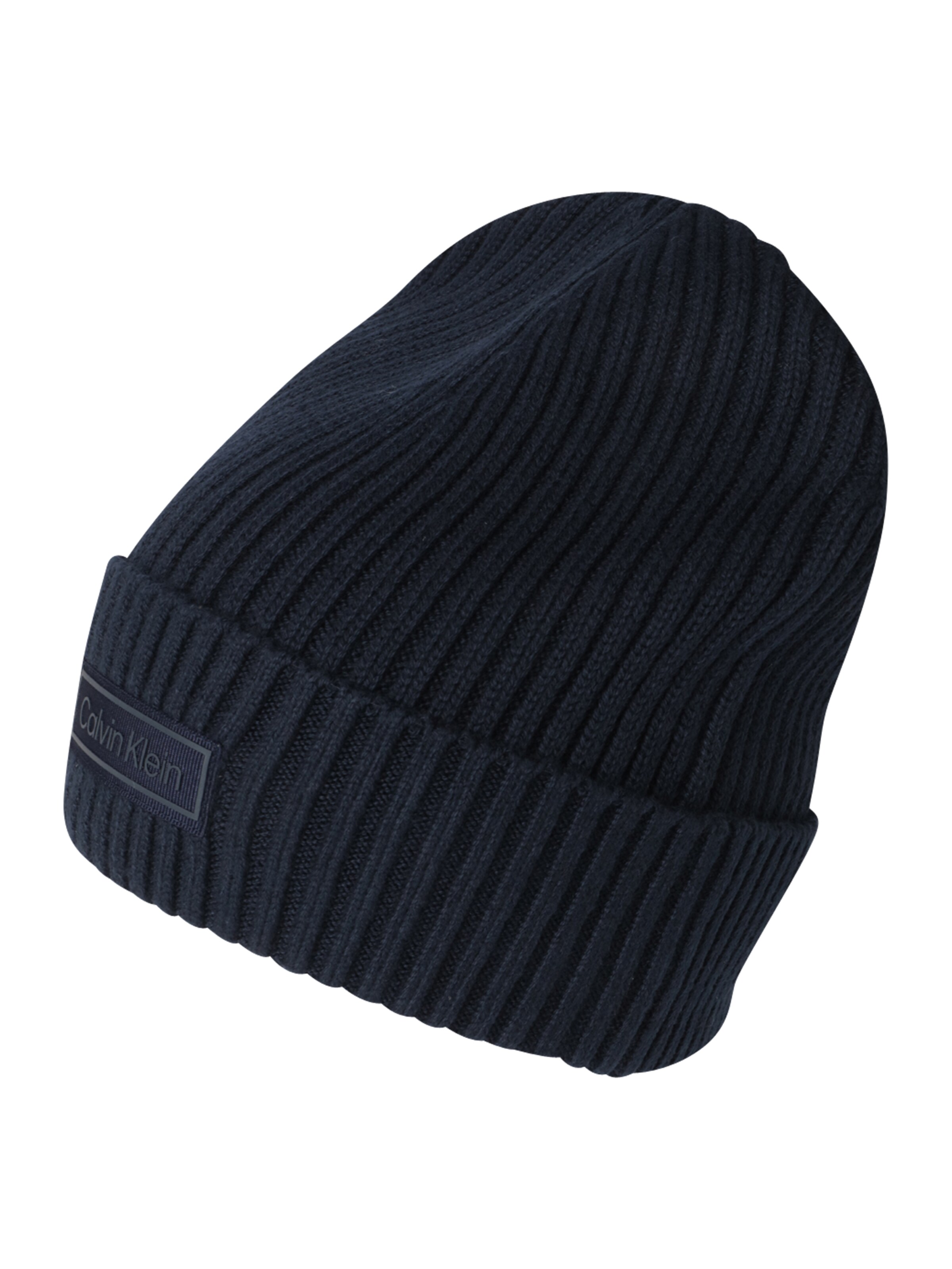 Bonnet Calvin Klein en bleu : devant