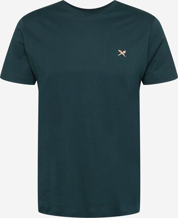 T-Shirt Iriedaily en vert : devant