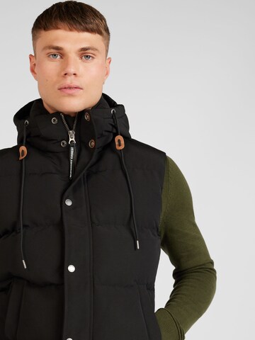 Superdry Bodywarmer 'EVEREST' in Zwart