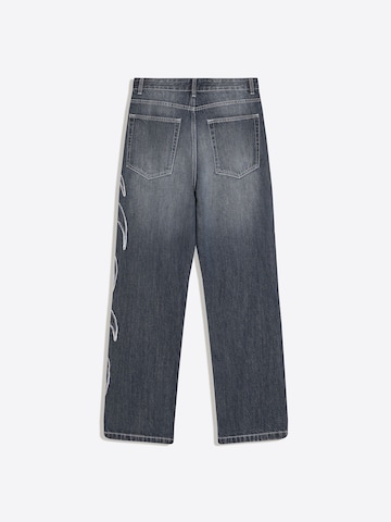 Bershka Baggy Jeans i blå