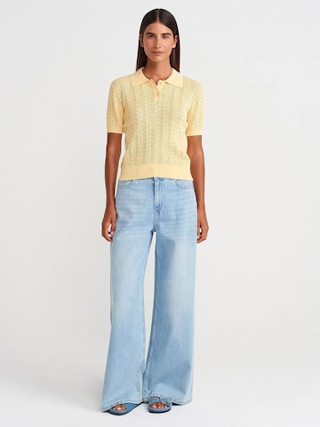 Camicia da donna 'Blusen' di Dilvin in giallo