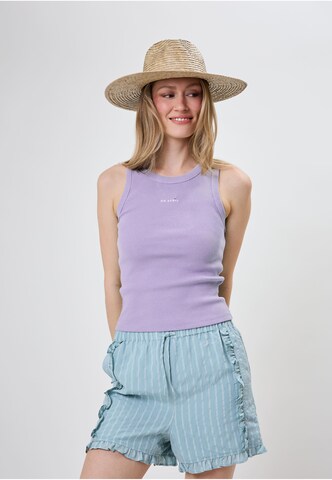 OH APRIL Top 'Dara' in Lila: Vorderseite