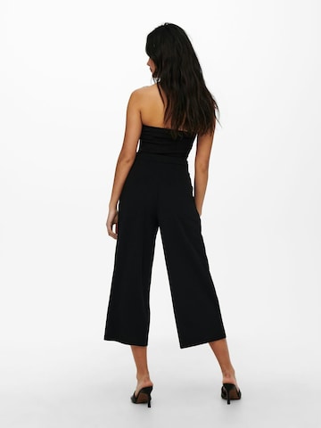 JDY Wide leg Pleat-Front Pants in Black