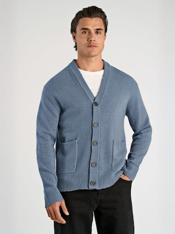 Lindbergh Gebreid vest in Blauw