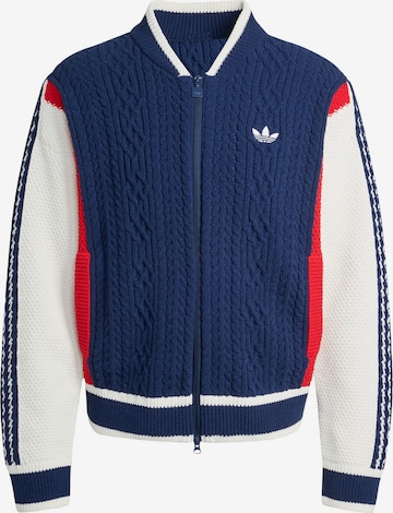 Giacchetta 'Retro remix' di ADIDAS ORIGINALS in blu: frontale
