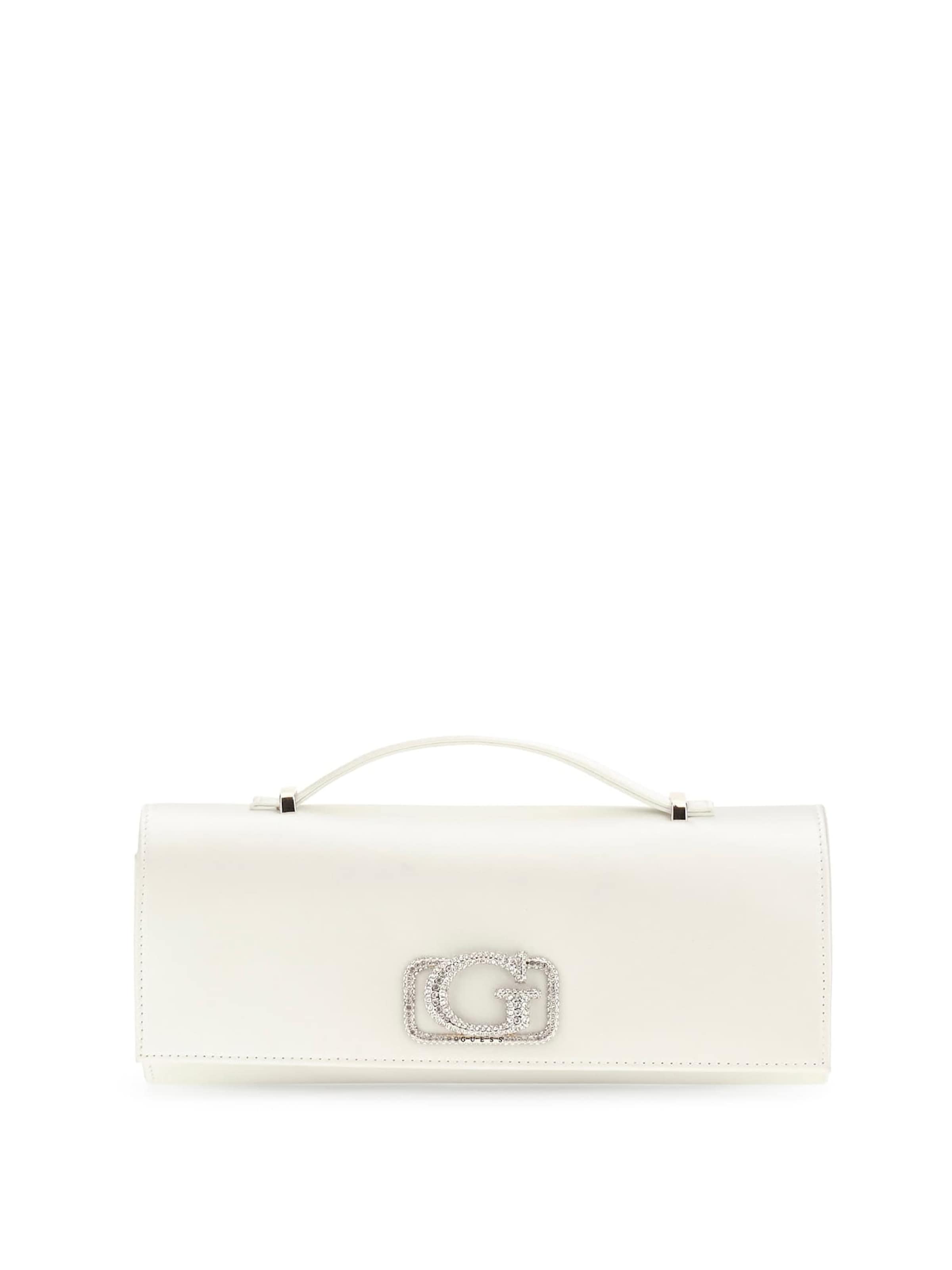 Pochette 'Zalina' di GUESS in bianco: frontale